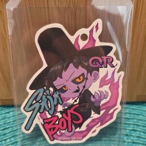 KPop Demon Hunters Saja Boys Keychain Multicolor QR-010 MPN KPDH01-QR-010
